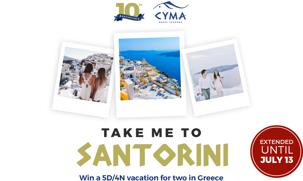 Take me to Santorini