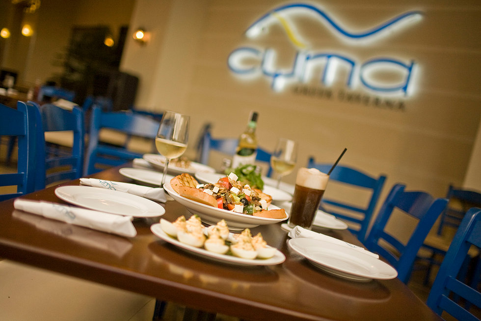 CYMA Greek Taverna Launches its New Exciting Menu!