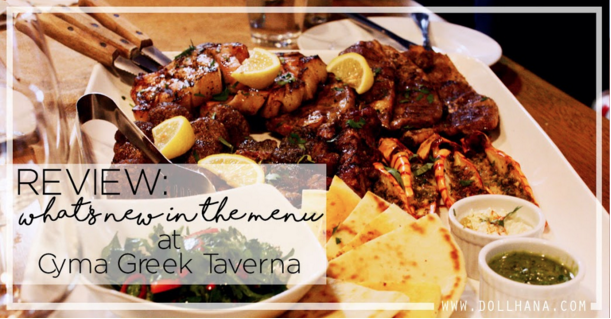 What’s New in the Menu at Cyma Greek Taverna?